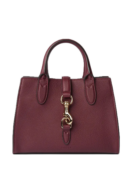  Gucci Small Hook-closure Tote Bag - Red 