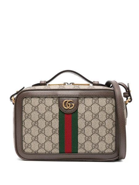  Gucci Small Ophidia Cross Body Bag - Neutrals 
