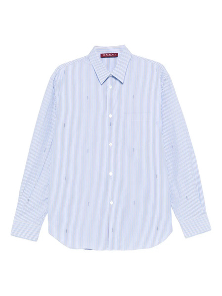 Gucci Striped Shirt - Blue 