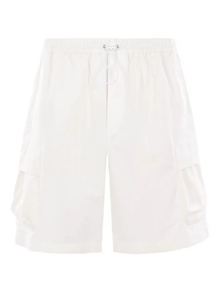  Gucci Web Stripe Cargo Shorts - White 