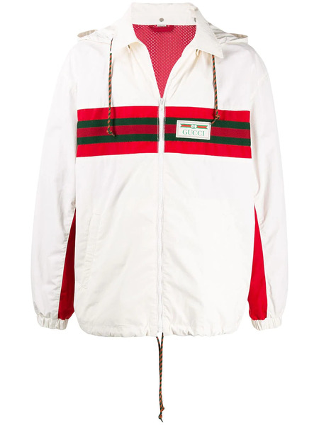  Gucci Web Stripe Jacket - White 