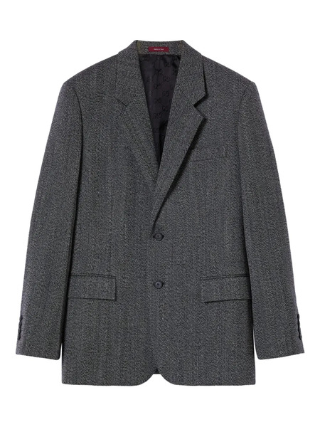  Gucci Wool Jacket - Grey 