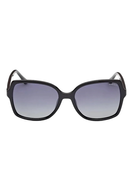  Guess Eyewear Embellished Rectangle Sunglasses - Black 