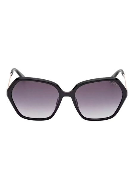  Guess Eyewear Geometric-frame Sunglasses - Black 