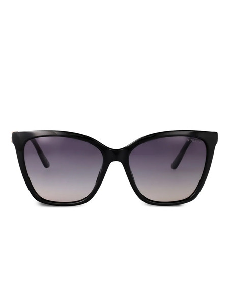 Guess Eyewear Logo-detail Cat-eye Sunglasses - Black 