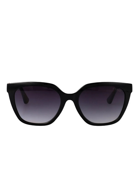  Guess Eyewear Logo-detail Square Sunglasses - Black 