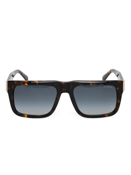  Guess Eyewear Tortoiseshell Rectangle Sunglasses - Brown 