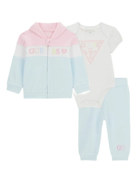 Guess Kids Logo-embellished Tracksuit Set - Blue 