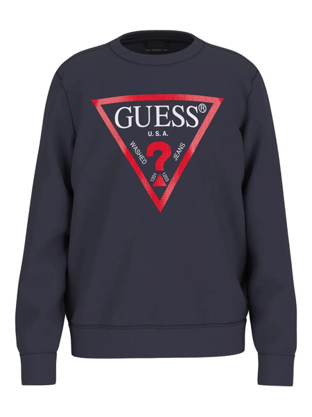  Guess Kids Logo-print Sweatshirt - Blue 