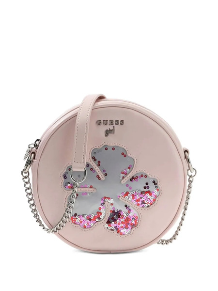  Guess Kids Sequin-embellished Circular Bag - Pink 