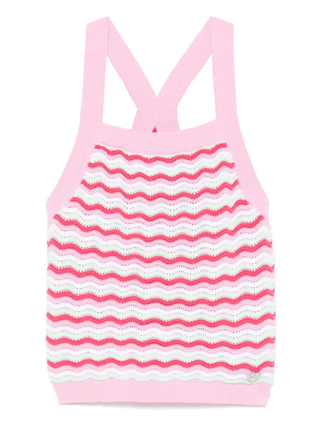  Guess Kids Striped Tank Top - Pink 