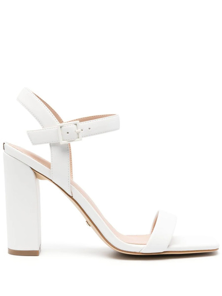  Guess Usa Alibi 105mm Faux-leather Sandals - White 