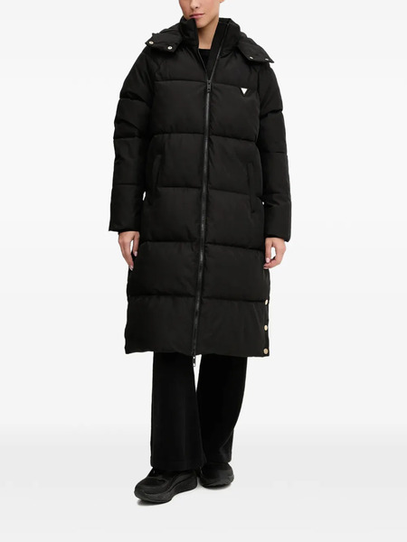  Guess Usa Black Puffer Coat 