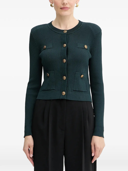  Guess Usa Button Pocket Knitwear - Green 