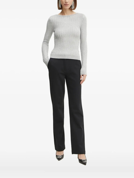  Guess Usa Cable-knit Sweater - Grey 