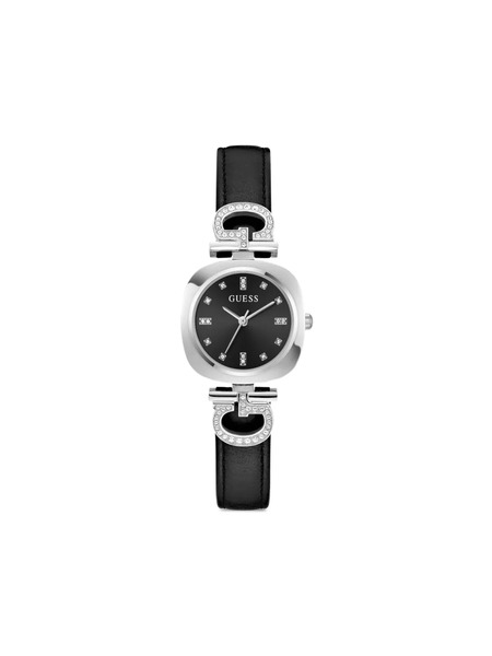  Guess Usa Crystal-embellished Quartz 28mm - Black 