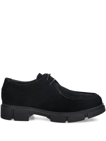  Guess Usa Fiory Suede Oxford Shoes - Black 
