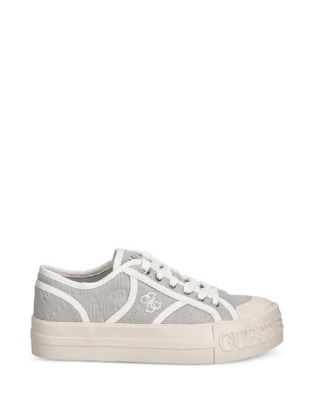 Guess Usa Issah Panelled Sneakers - Grey 