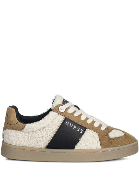  Guess Usa Jrone Faux Fur Sneaker - Neutrals 