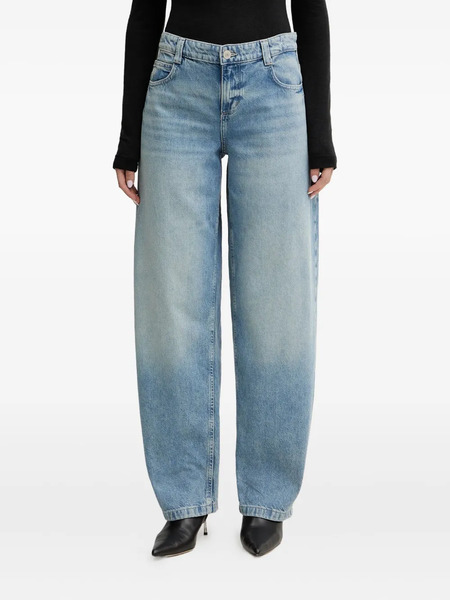  Guess Usa Logo-patch Jeans - Blue 