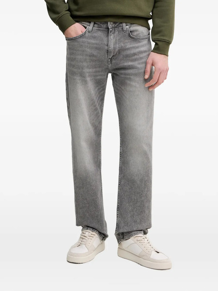  Guess Usa Logo-patch Jeans - Grey 