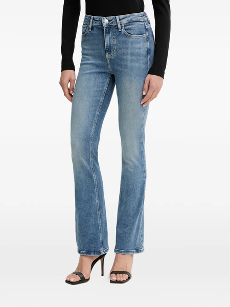  Guess Usa Logo-plaque Jeans - Blue 