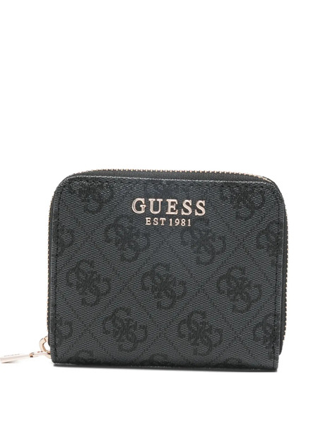 Guess Usa Logo-print Wallet - Black 