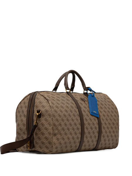  Guess Usa Pisa Patterned Holdall - Neutrals 