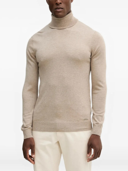 Guess Usa Roll-neck Sweater - Neutrals 