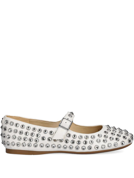  Guess Usa Studded Ballet Flats - White 
