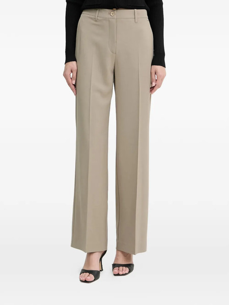 Guess Usa Tab Detail Trousers - Neutrals 