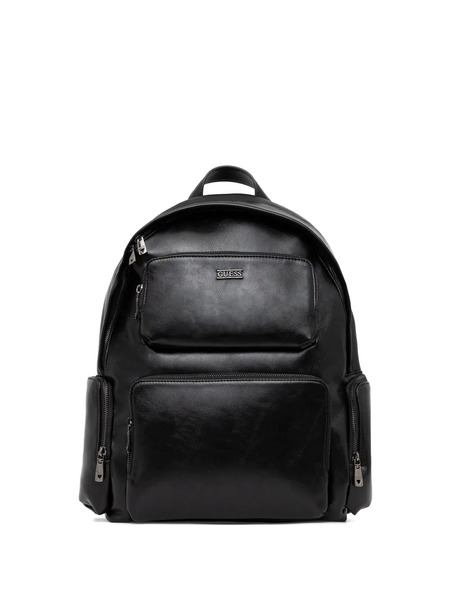  Guess Usa Zip-pocket Backpack - Black 