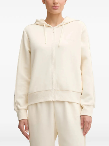  Guess Usa Zip-up Hooded Top - Neutrals 