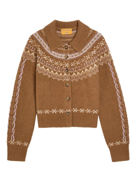 Guest In Residence Cloud Chalet Button-up Cardigan - Brown 