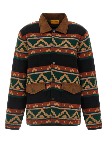  Guest In Residence Corduroy-collar Jacket - Black 