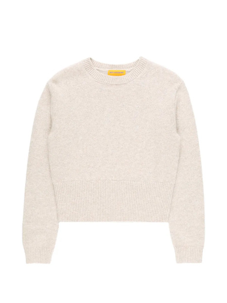  Guest In Residence Crew Knitted Top - Neutrals 