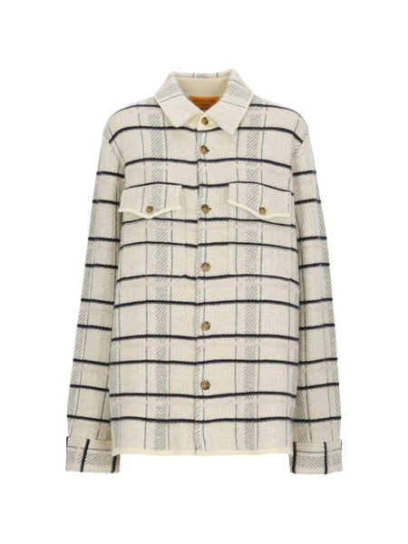  Guest In Residence Plaid Work Shirt - Neutrals 