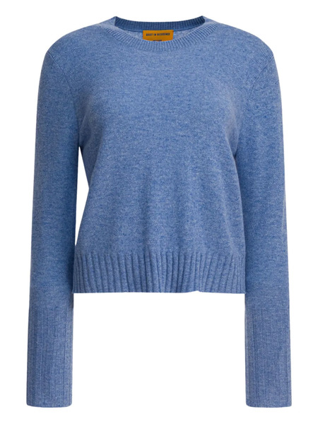  Guest In Residence Ribbed-hem Sweater - Blue 