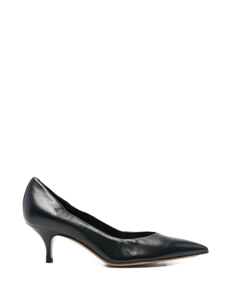  Guglielmo Rotta Azelie Pointed Leather Pumps - Blue 