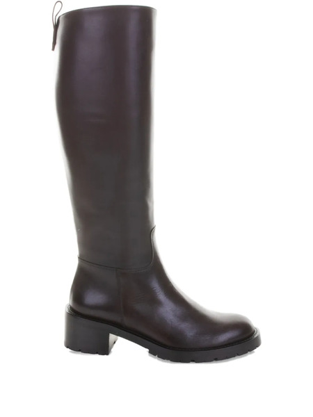  Guglielmo Rotta Colin Ranch Leather Knee-high Boots - Brown 