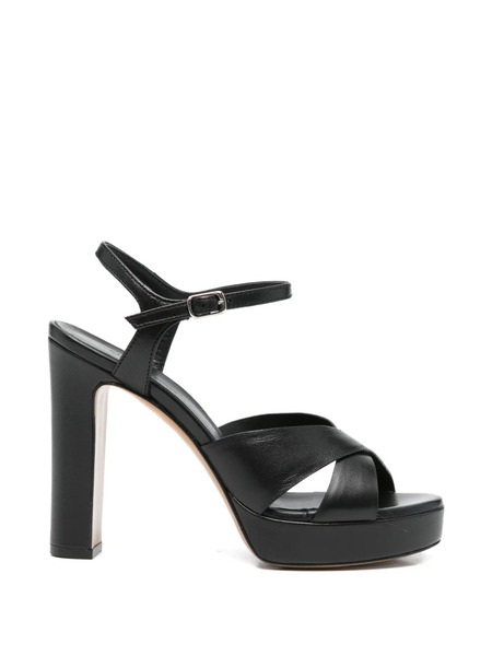  Guglielmo Rotta Criss-cross-strap Sandals - Black 