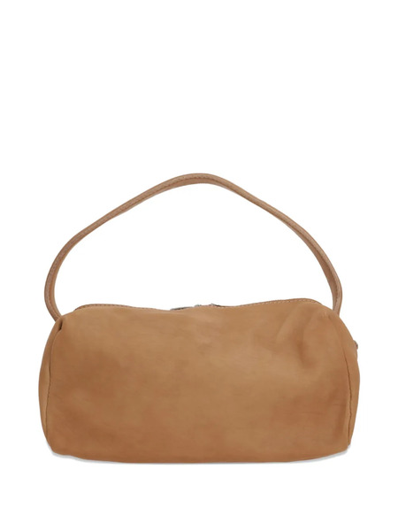  Guidi Grainy Suede Shoulder Bag - Brown 