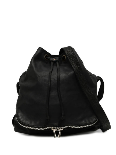  Guidi Leather Backpack - Black 
