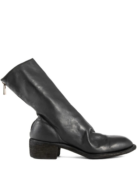  Guidi Leather Boots - Black 