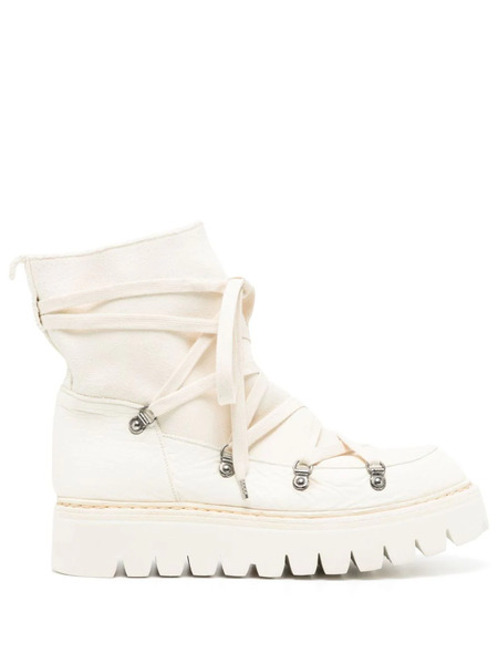 Guidi Panelled Chunky-sole Boots - Neutrals 