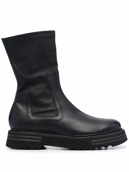  Guidi Slip-on Ankle Boots - Black 