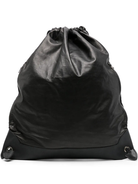  Guidi Za1 Leather Backpack - Black 