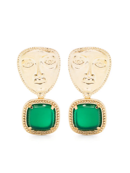  Gunia Project Atlas Heads Earrings - Gold 