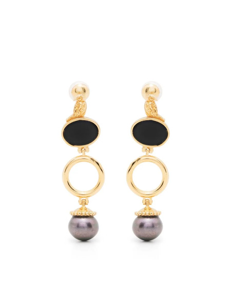  Gunia Project Pearl-drop Earrings - Gold 