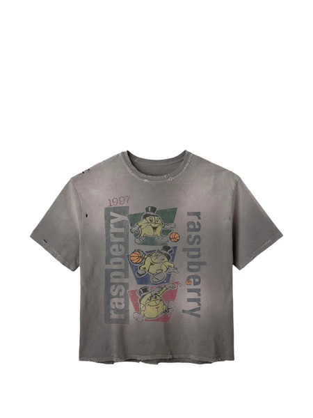  Gv Gallery Graphic Distressed T-shirt - Grey 
